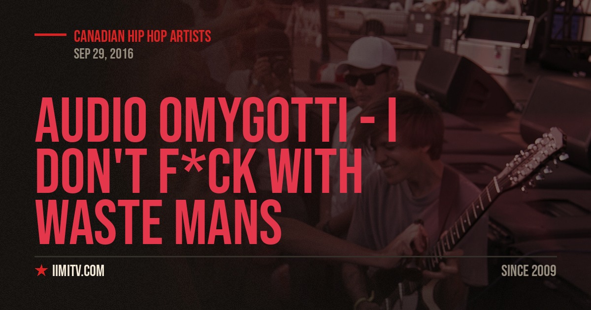 Audio OMYGOTTI – I don’t f*ck with waste mans