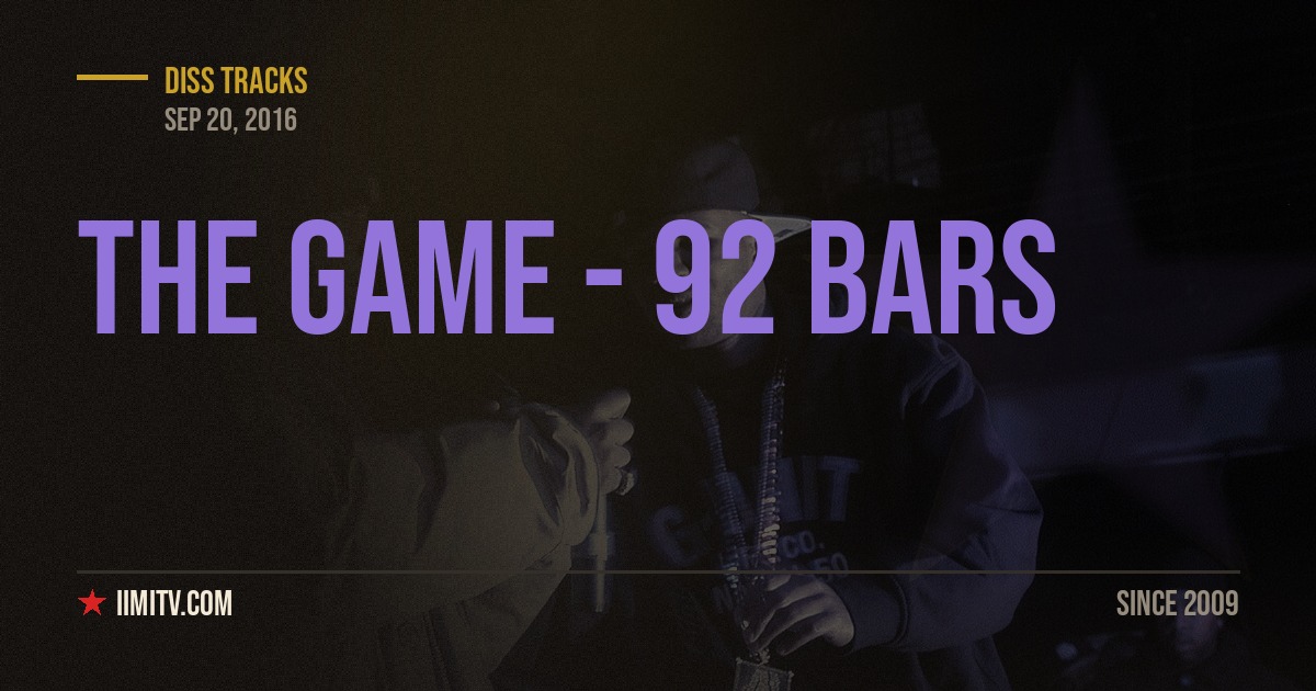 Audio: The Game – 92 Bars (Meek Mill Diss)