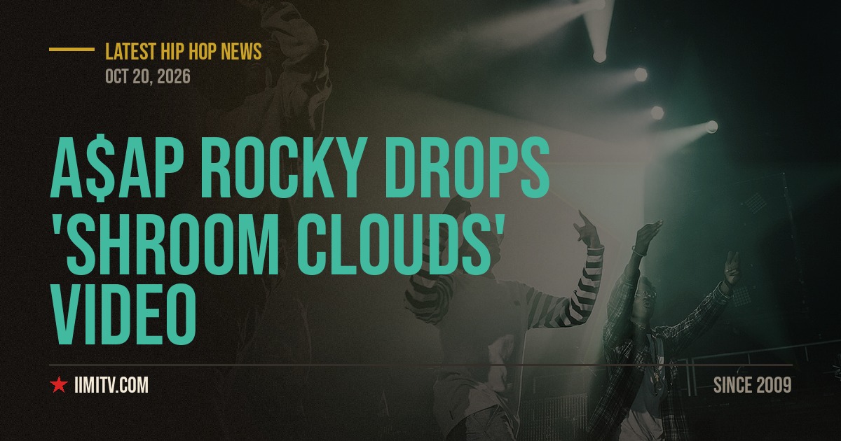 A$AP Rocky Drops ‘Shroom Clouds’ Video