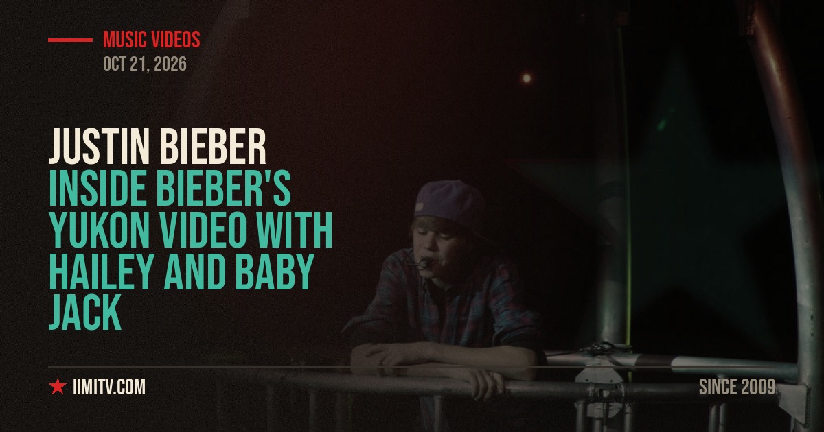 Inside Bieber’s Yukon Video With Hailey And Baby Jack