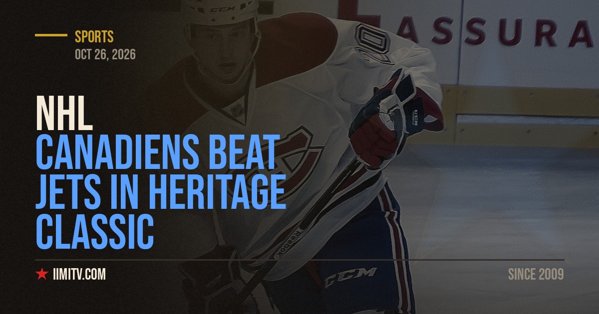 Canadiens Beat Jets In Heritage Classic