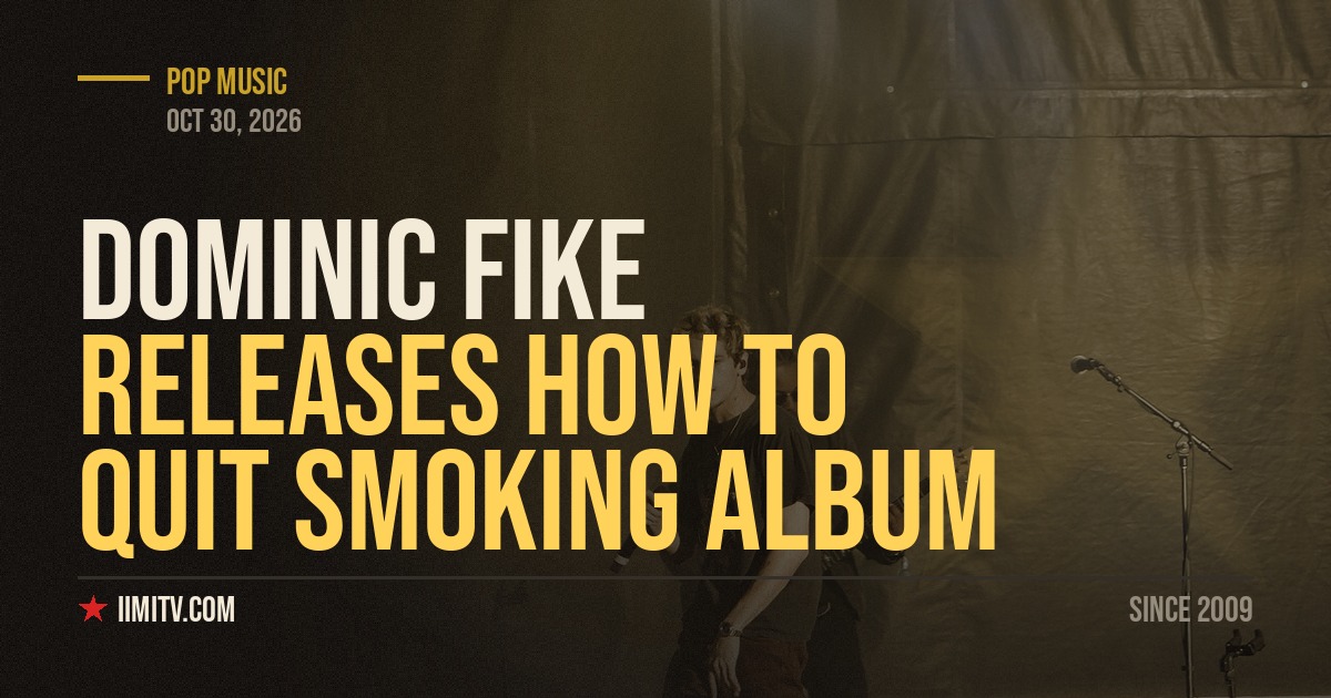 Dominic Fike Releases How To Quit Smoking Album
