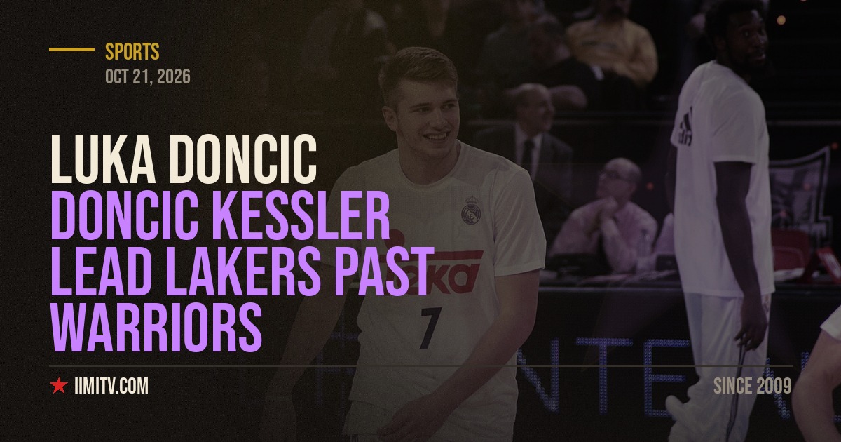Doncic Kessler Lead Lakers Past Warriors