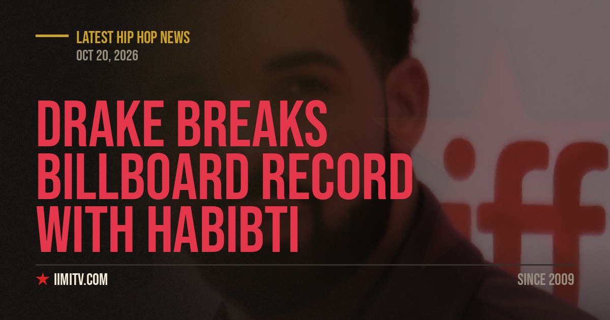 Drake Breaks Billboard Record With HABIBTI