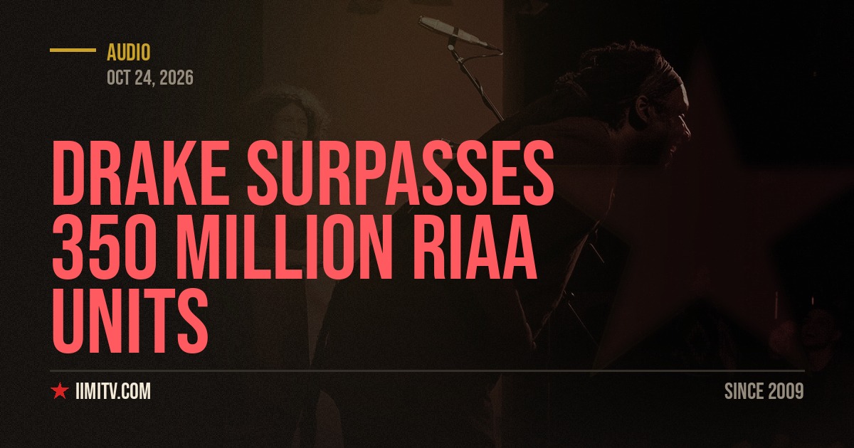 Drake Surpasses 350 Million RIAA Units