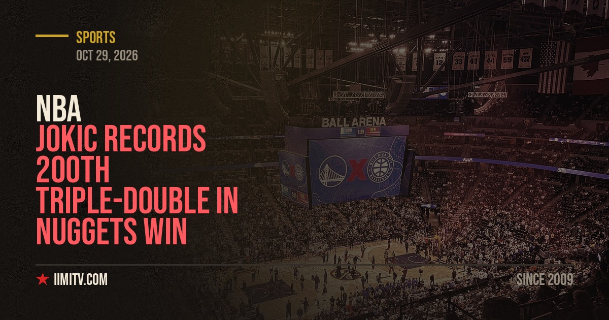 Jokic Records 200th Triple-Double In Nuggets Win