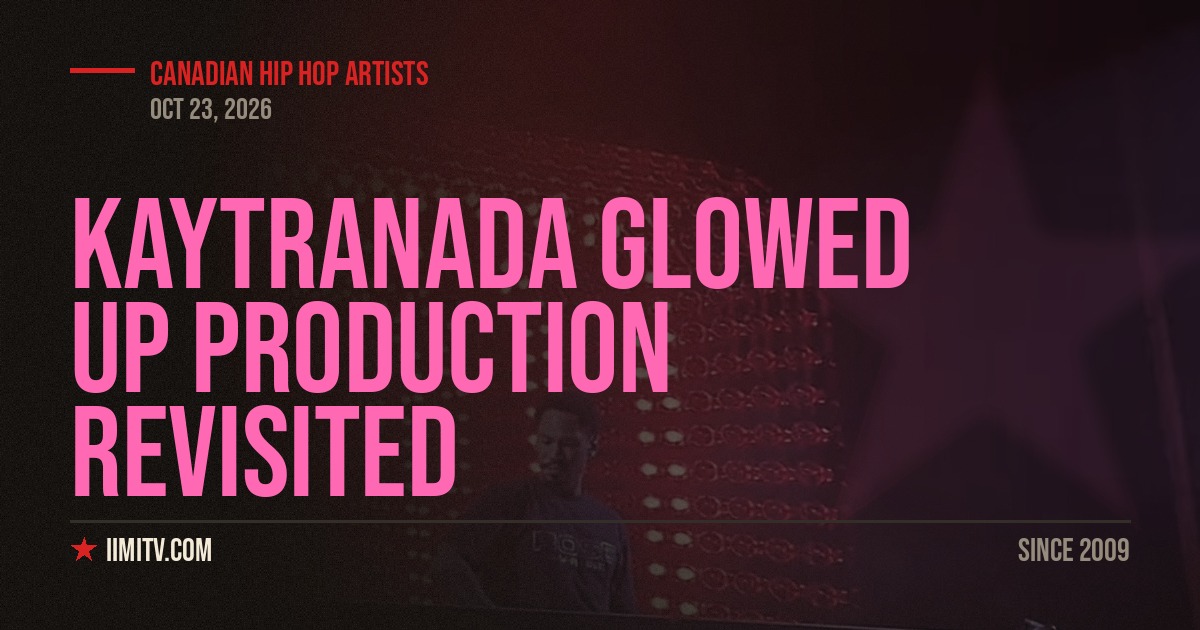 Kaytranada Glowed Up Production Revisited