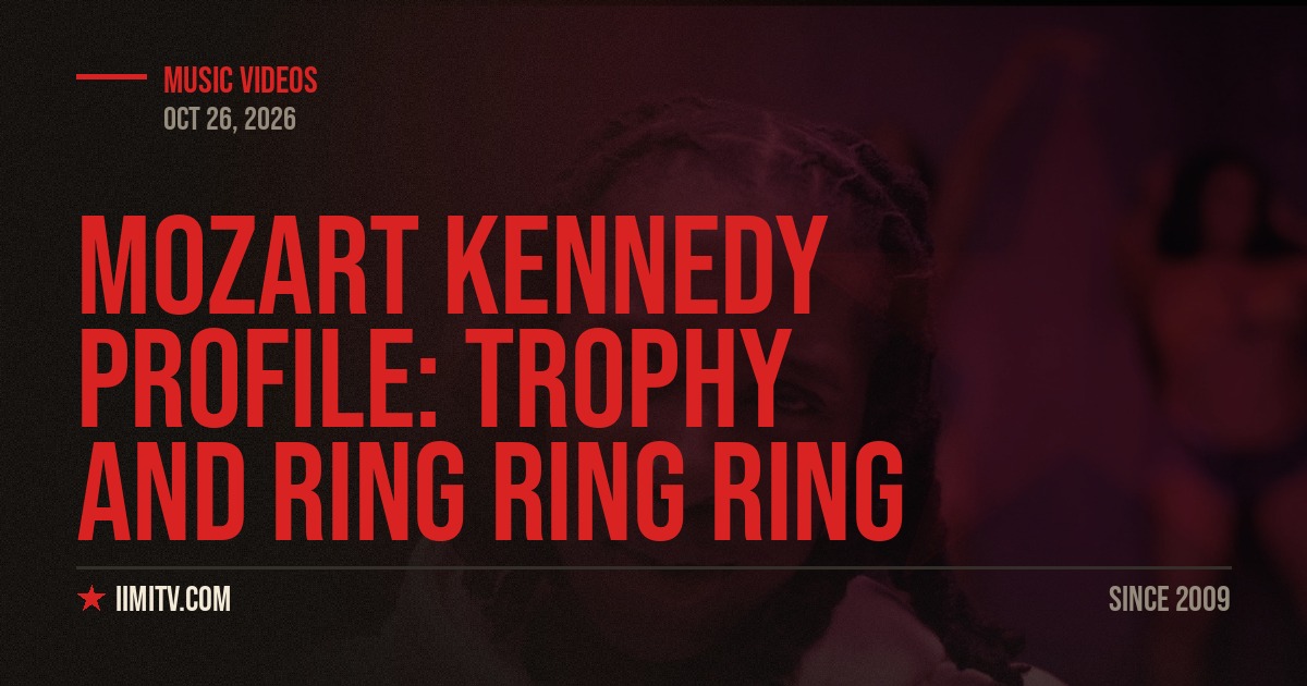 Mozart Kennedy Profile: TROPHY And Ring Ring Ring
