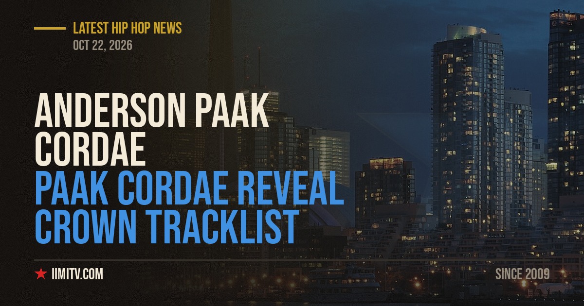 Paak Cordae Reveal Crown Tracklist