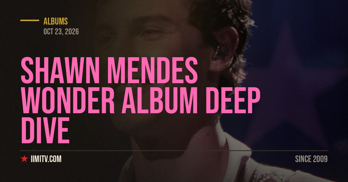 Shawn Mendes Wonder Album Deep Dive