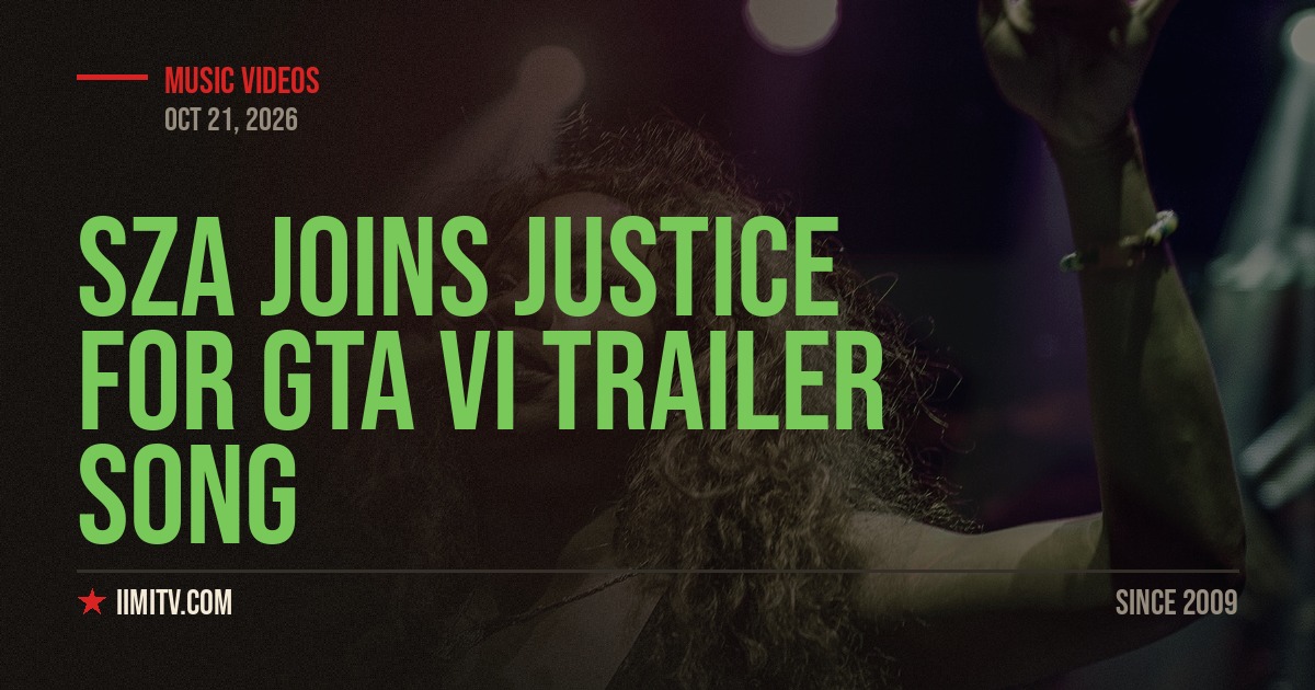 SZA Joins Justice For GTA VI Trailer Song