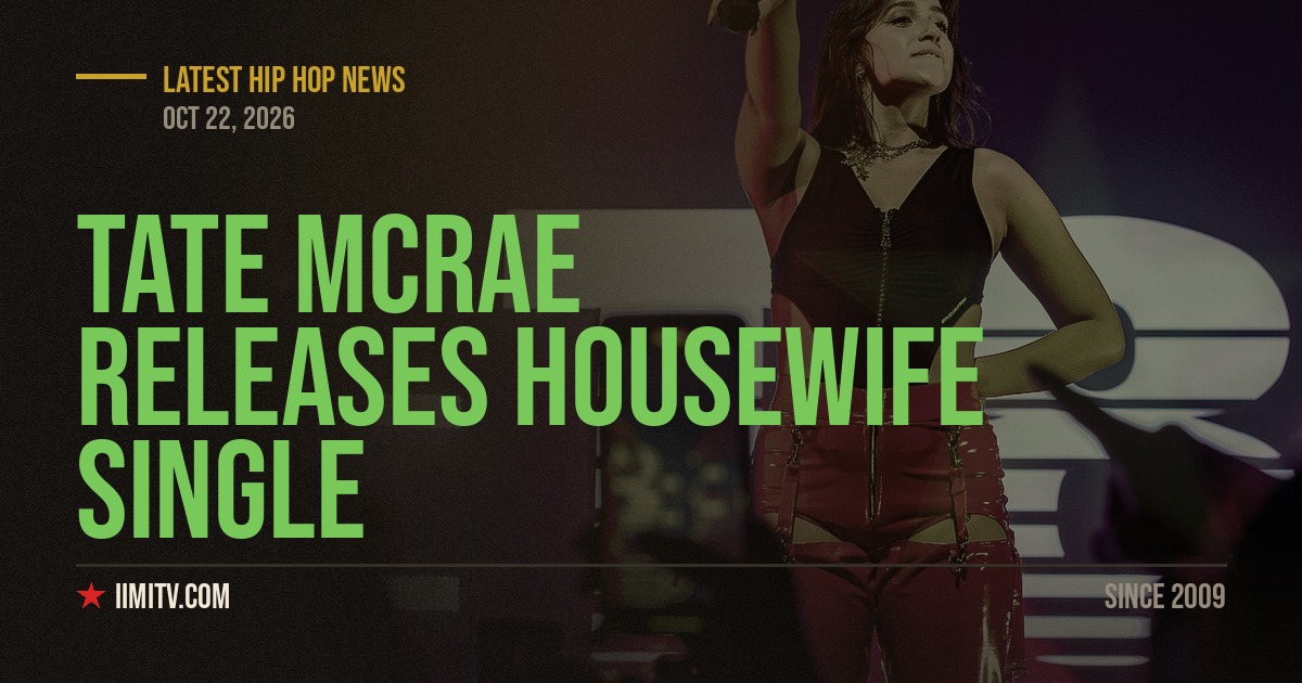 Tate McRae Releases Housewife Single