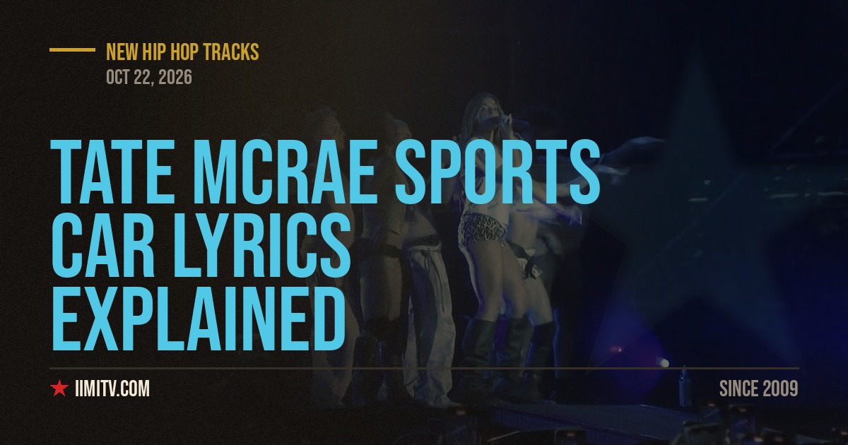 Tate McRae Sports Car Lyrics Explained