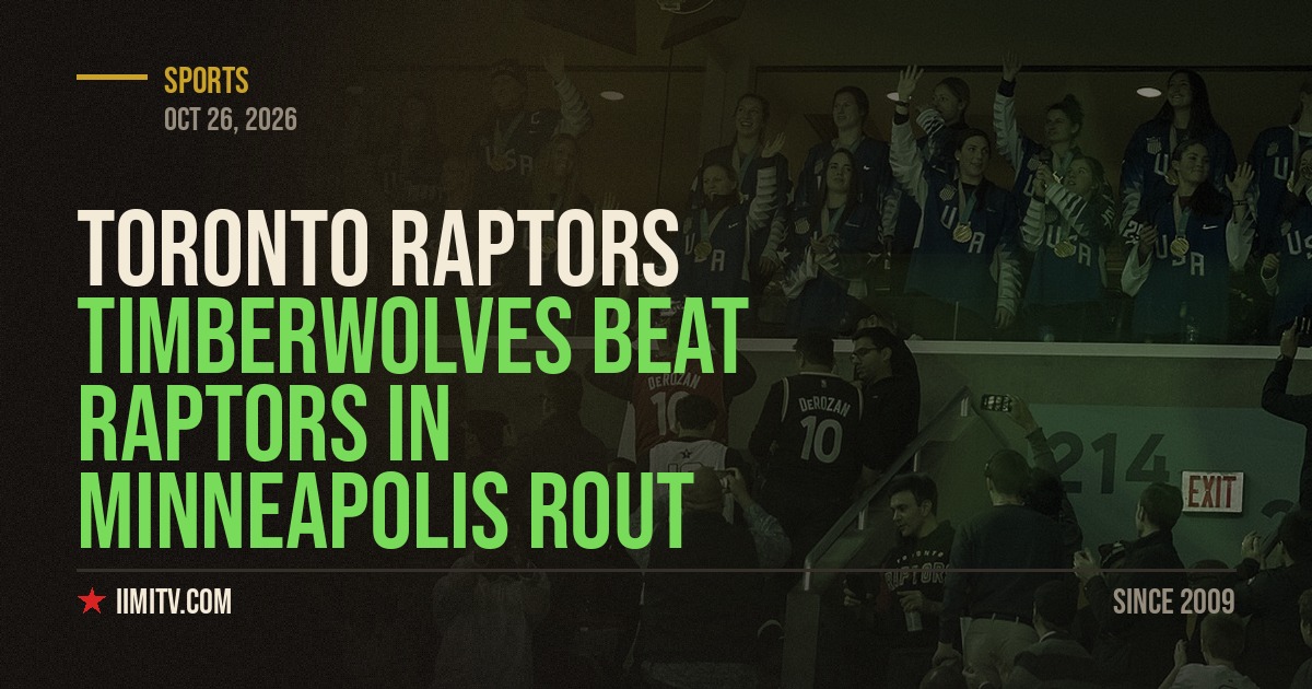 Timberwolves Beat Raptors In Minneapolis Rout